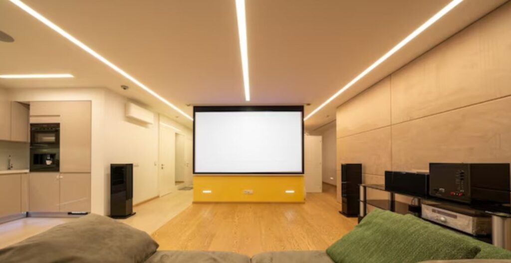 modern led lights for home roof design
