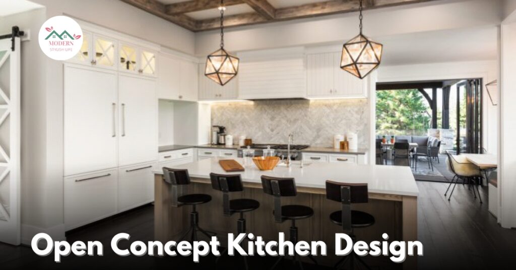 Open Concept Kitchen